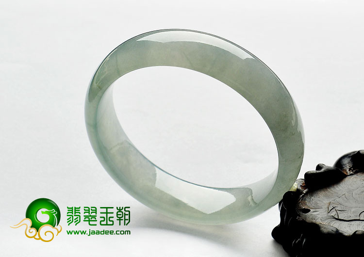 冰种晴水缅甸翡翠A货手镯（58.7mm）