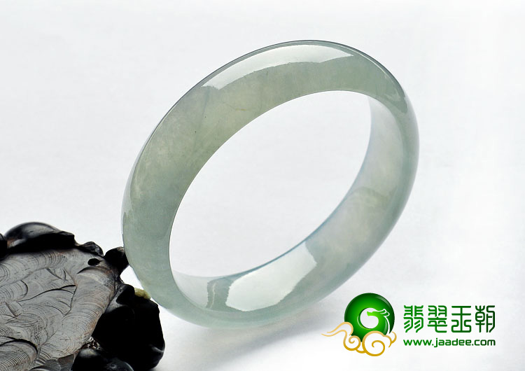 冰种晴水缅甸翡翠A货手镯（58.7mm）