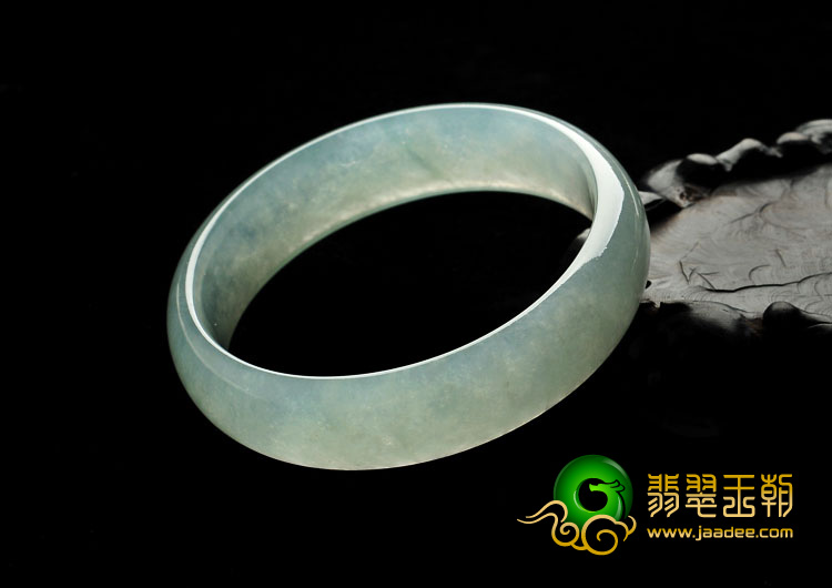 冰种晴水缅甸翡翠A货手镯（58.7mm）