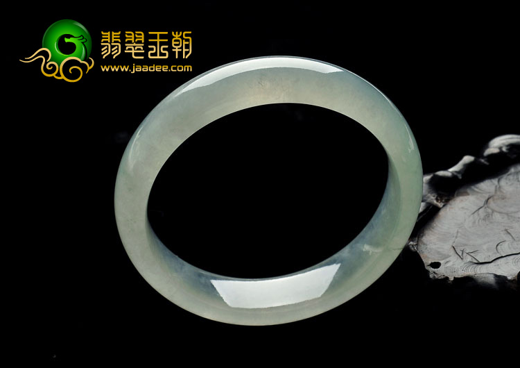 冰种晴水缅甸翡翠A货手镯（58.2mm）