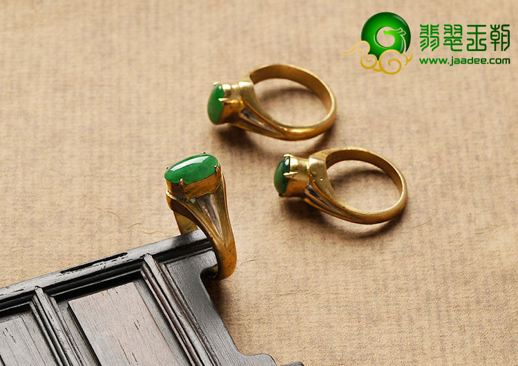 糯冰种阳绿缅甸翡翠A货戒面（一批走）