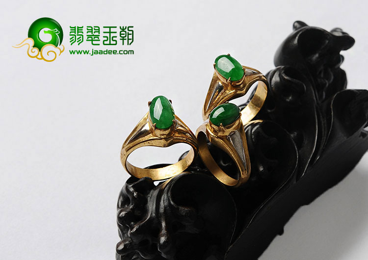 糯冰种阳绿缅甸翡翠A货戒面（一批走）