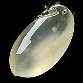 冰玻种黄翡缅甸翡翠A货福瓜挂件