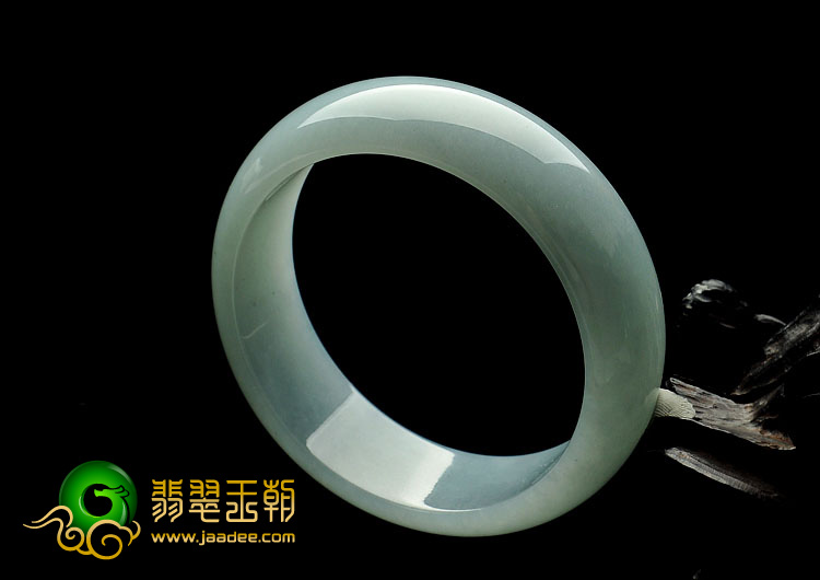 糯冰种晴水缅甸翡翠A货手镯（60mm）
