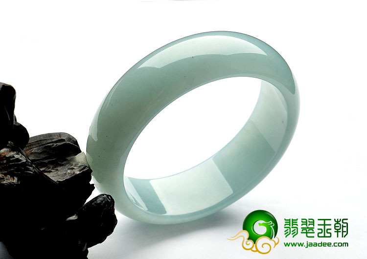 糯冰种晴水缅甸翡翠A货手镯（60mm）