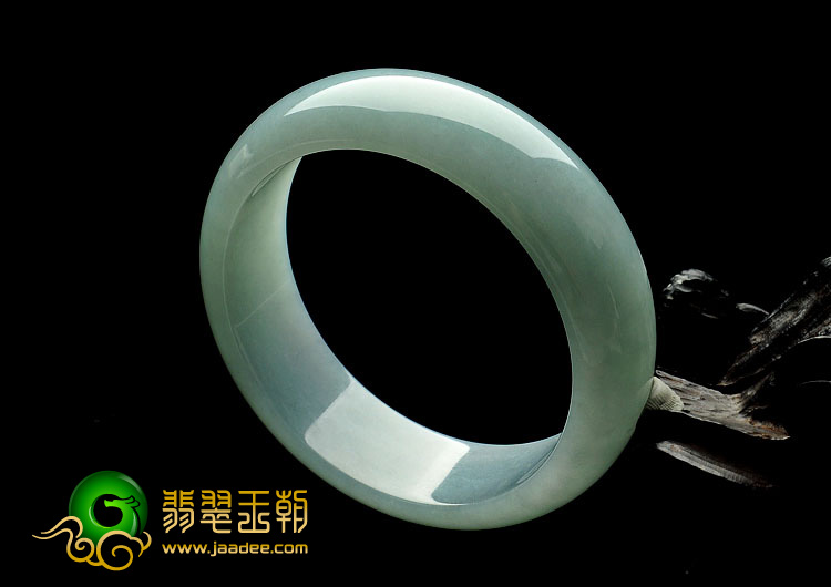 糯冰种晴水缅甸翡翠A货手镯（59.9mm）
