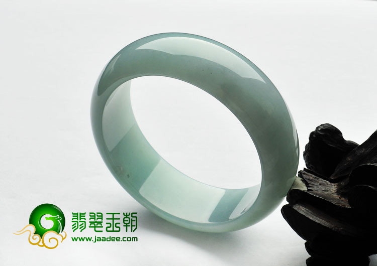 糯冰种晴水缅甸翡翠A货手镯（59.9mm）