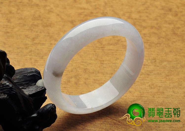 糯冰种紫罗兰缅甸翡翠A货手镯（57.7mm）