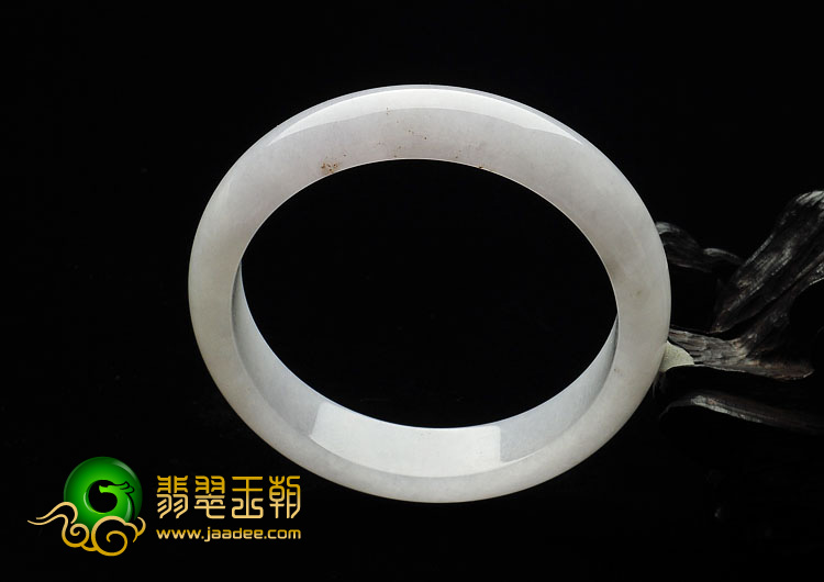 糯冰种紫罗兰缅甸翡翠A货手镯（59.1mm）