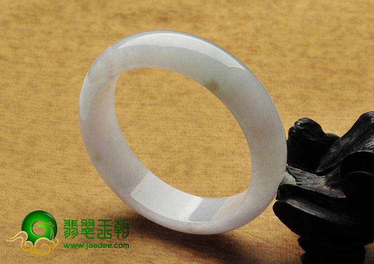 糯冰种紫罗兰缅甸翡翠A货手镯（59.1mm）