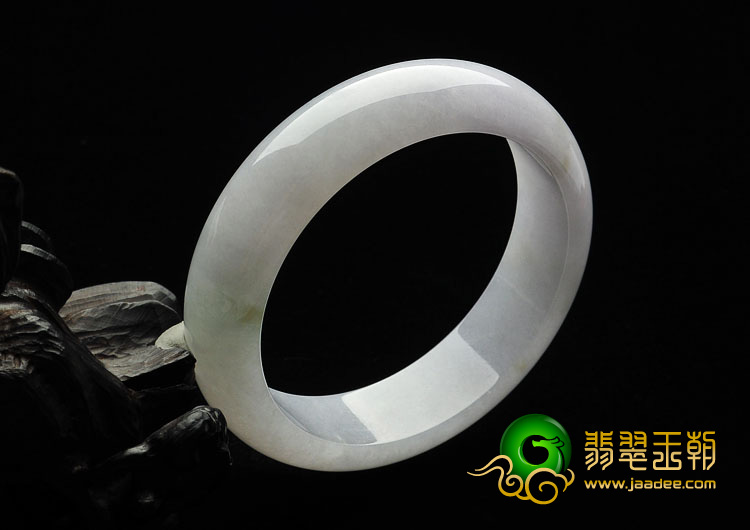 糯冰种紫罗兰缅甸翡翠A货手镯（59.1mm）