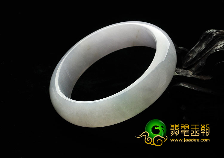 糯冰种紫罗兰缅甸翡翠A货手镯（59.1mm）