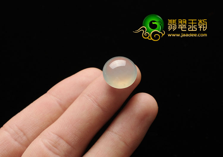 冰种晴水缅甸翡翠A货戒面