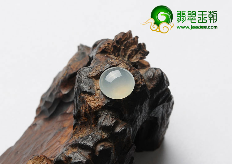 冰种晴水缅甸翡翠A货戒面