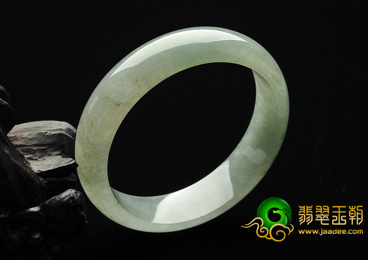 冰种晴水缅甸翡翠A货手镯（57.3mm）