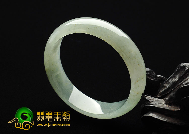 冰种晴水缅甸翡翠A货手镯（57.3mm）