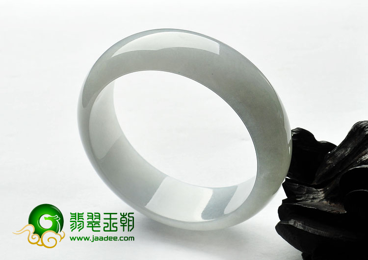 糯冰种晴水缅甸翡翠A货手镯（60.3mm）