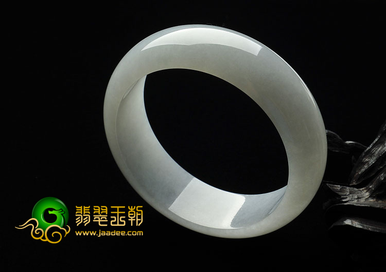 糯冰种晴水缅甸翡翠A货手镯（60.3mm）