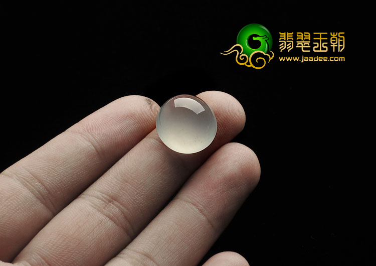 冰种晴水缅甸翡翠A货戒面