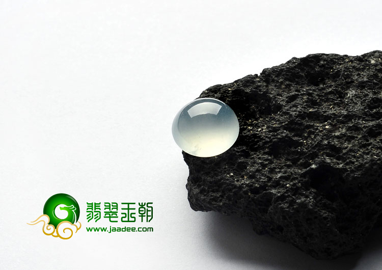 冰种晴水缅甸翡翠A货戒面