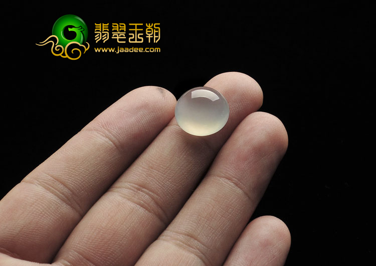 冰种晴水缅甸翡翠A货戒面