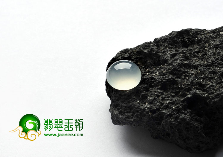 冰种晴水缅甸翡翠A货戒面