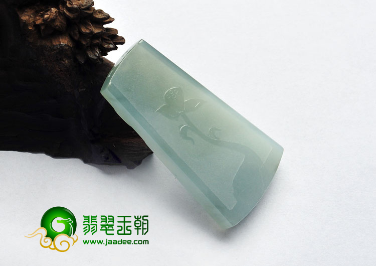 （成本清仓）冰种晴水缅甸翡翠A货观音挂件