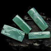 冰种晴水缅甸翡翠A货晴水挂件一批走