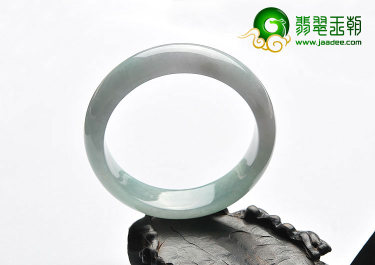 糯冰种晴水缅甸翡翠A货手镯（57.4mm）