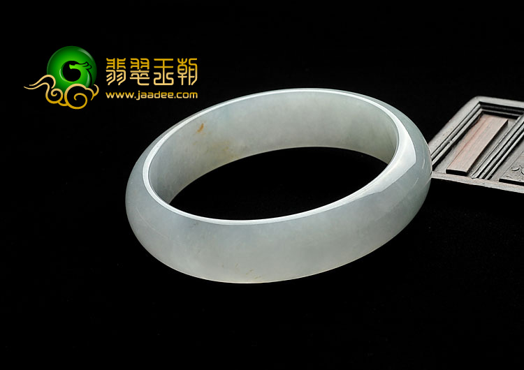 糯冰种晴水缅甸翡翠A货手镯（58.8mm）
