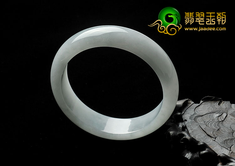 糯冰种晴水缅甸翡翠A货手镯（58.8mm）