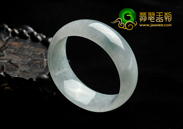 糯冰种晴水缅甸翡翠A货手镯（60.1mm）