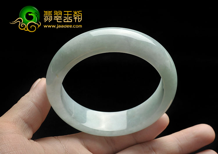 糯冰种晴水缅甸翡翠A货手镯（60mm）