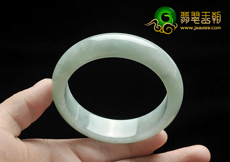 糯冰种晴水缅甸翡翠A货手镯（60.2mm）