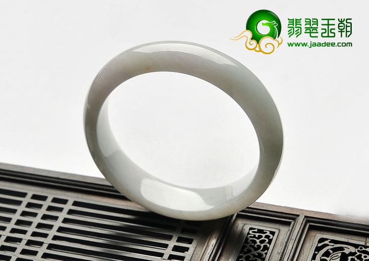 糯冰种晴水缅甸翡翠A货手镯（54.4mm）