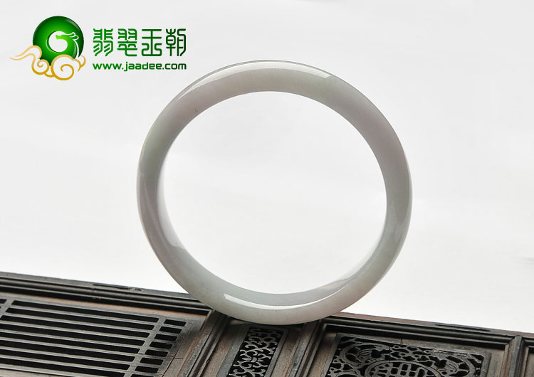 糯冰种晴水缅甸翡翠A货手镯（57.6mm）