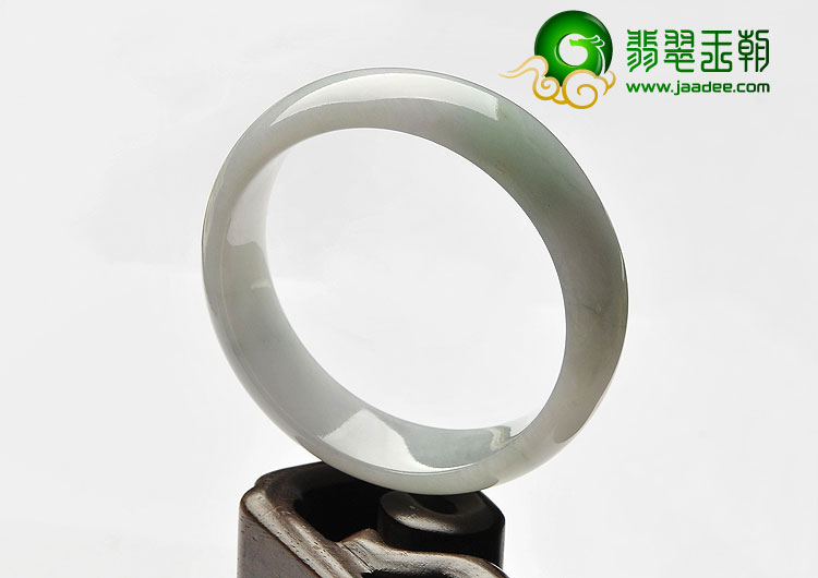 糯冰种晴水缅甸翡翠A货手镯（56.7mm）