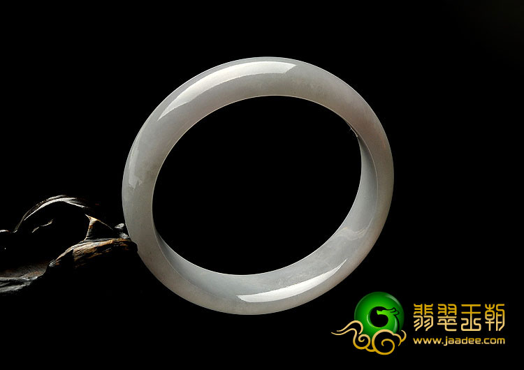 糯冰种晴水缅甸翡翠A货手镯（56.8mm）