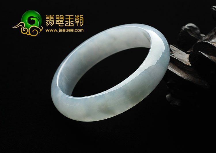 糯冰种晴水缅甸翡翠A货手镯（59.5mm）