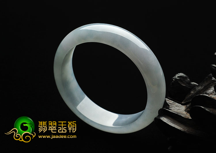糯冰种晴水缅甸翡翠A货手镯（59.5mm）