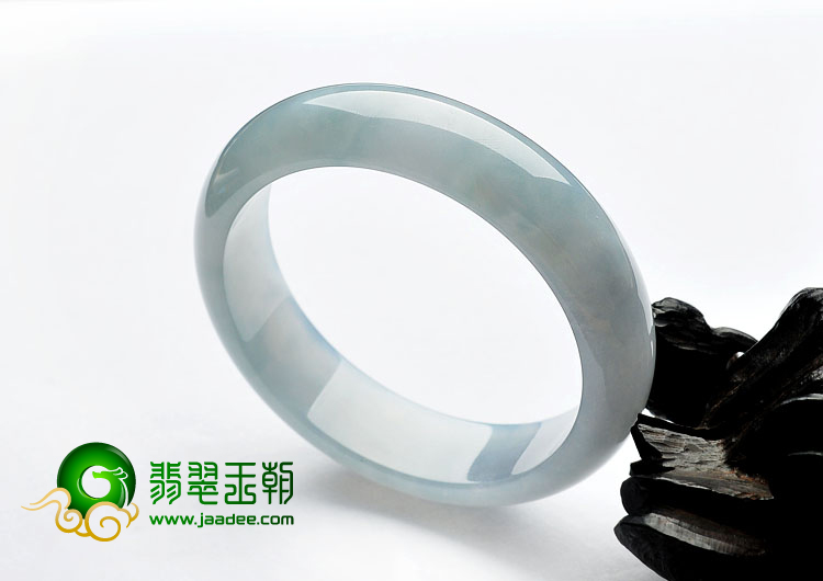 糯冰种晴水缅甸翡翠A货手镯（59.5mm）