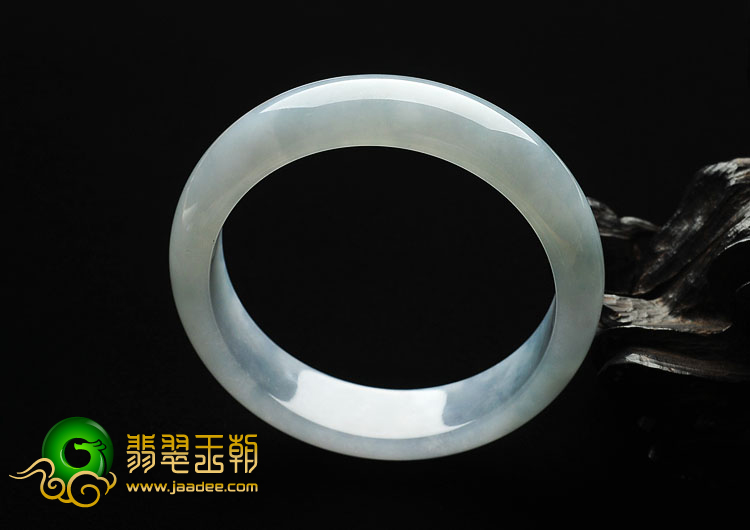 糯冰种晴水缅甸翡翠A货手镯（59.5mm）