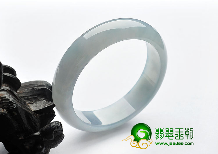 糯冰种晴水缅甸翡翠A货手镯（59.5mm）