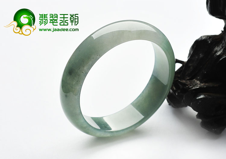 糯冰种晴水缅甸翡翠A货手镯（59.3mm）