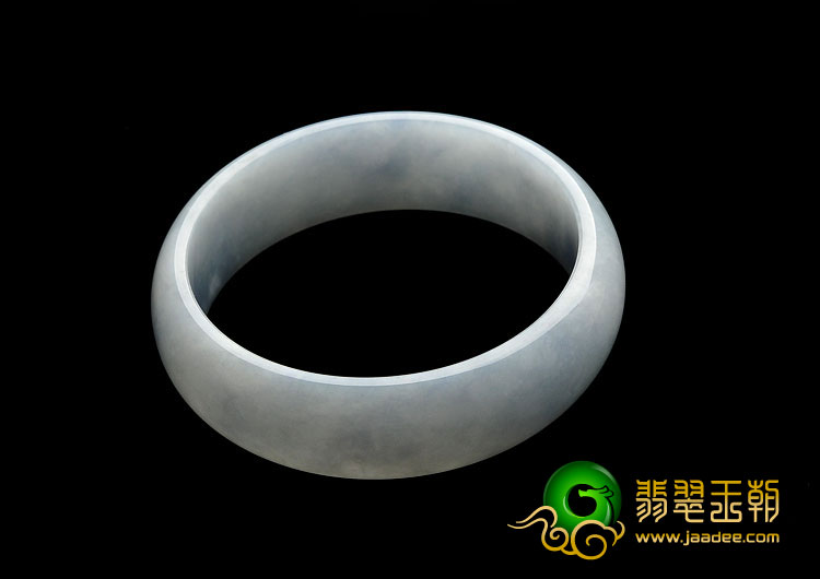 糯冰种紫罗兰缅甸翡翠A货手镯（61.6mm）