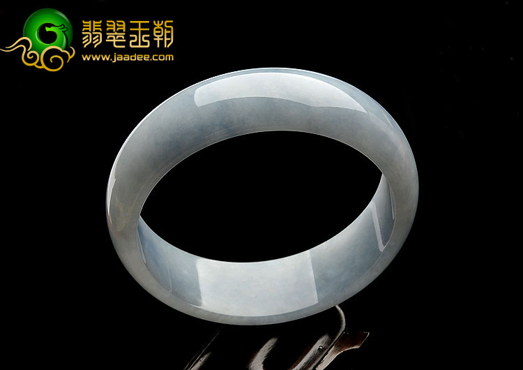 糯冰种紫罗兰缅甸翡翠A货手镯（61.6mm）