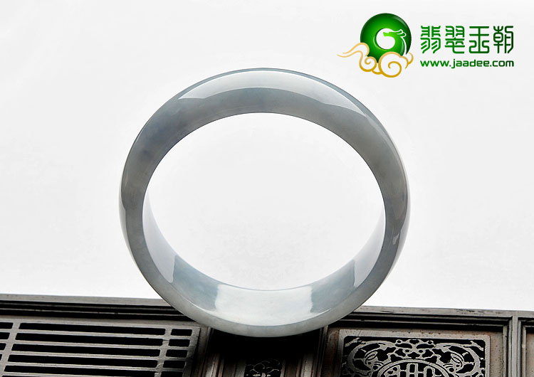 糯冰种紫罗兰缅甸翡翠A货手镯（61.6mm）