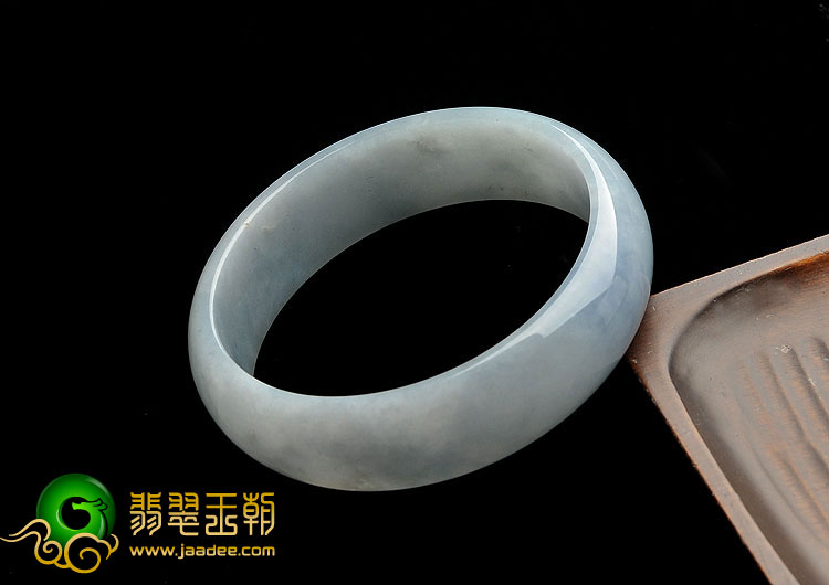 糯冰种紫罗兰缅甸翡翠A货手镯（61.2mm）