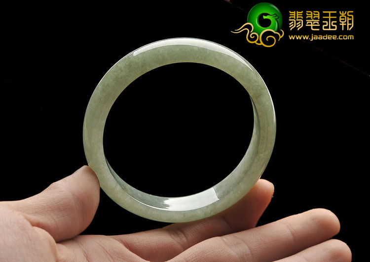 糯冰种晴水缅甸翡翠A货手镯（57.1mm）