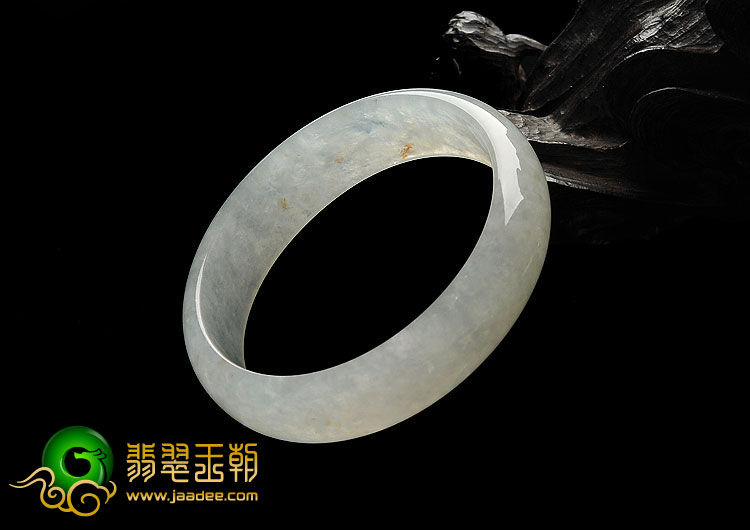 冰种晴水缅甸翡翠A货贵妃镯（53.3mm-47.2mm）
